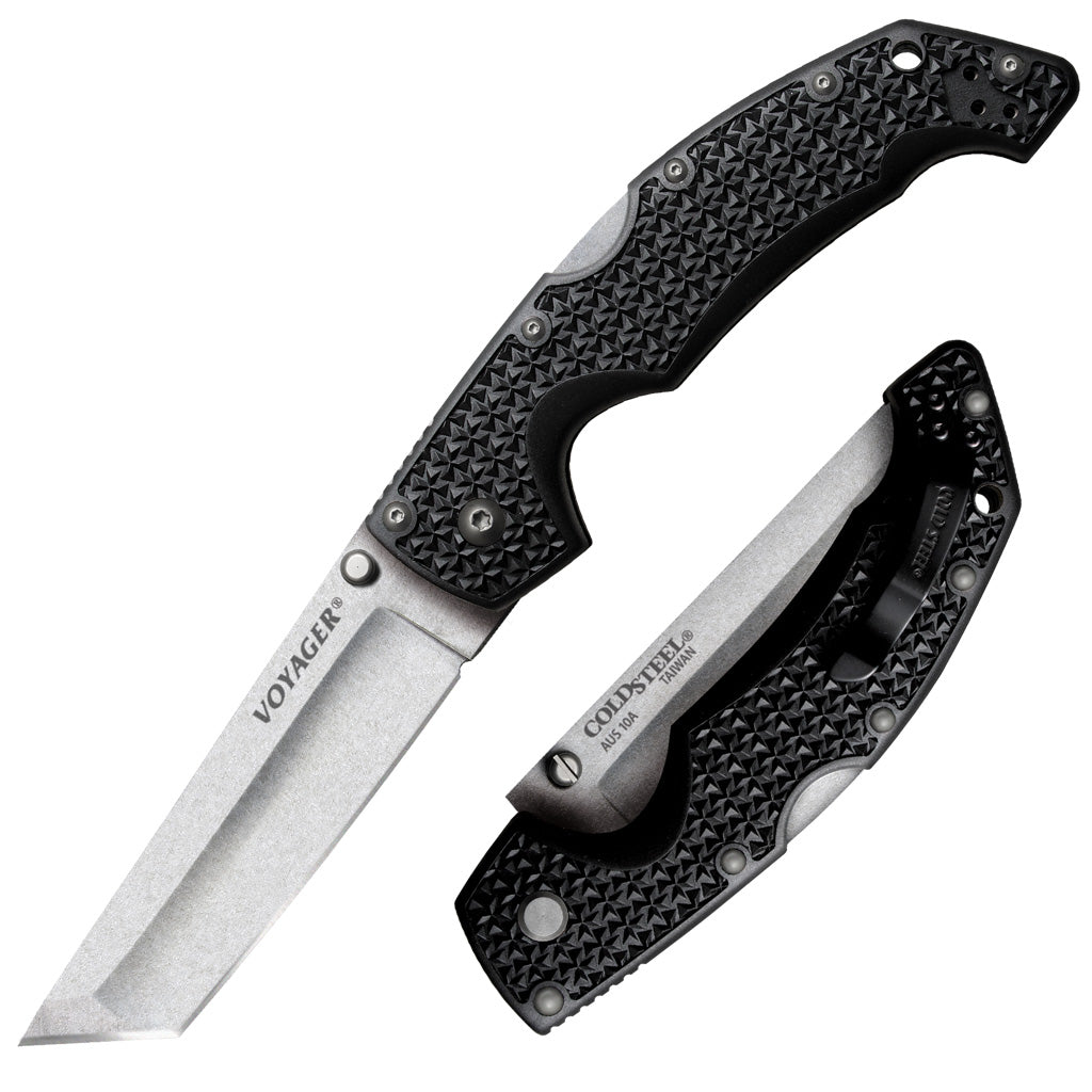 Couteau pliant Voyager Tanto - Cold Steel-T.A DEFENSE