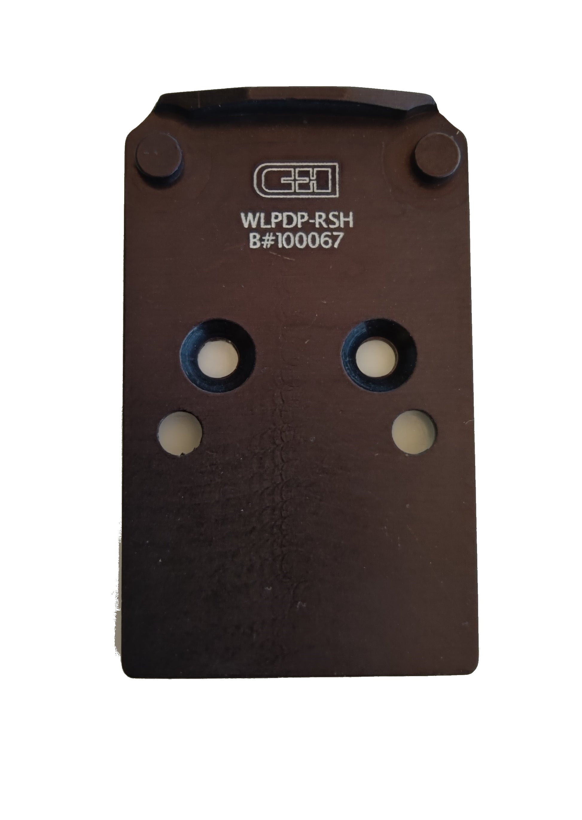 Plaquette adaptatrice Walter PDP Holosun 407C 507C 508T Trijicon RMR - CH Precision-T.A DEFENSE