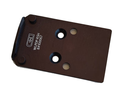 Plaquette adaptatrice Walter PDP Holosun 407C 507C 508T Trijicon RMR - CH Precision-T.A DEFENSE
