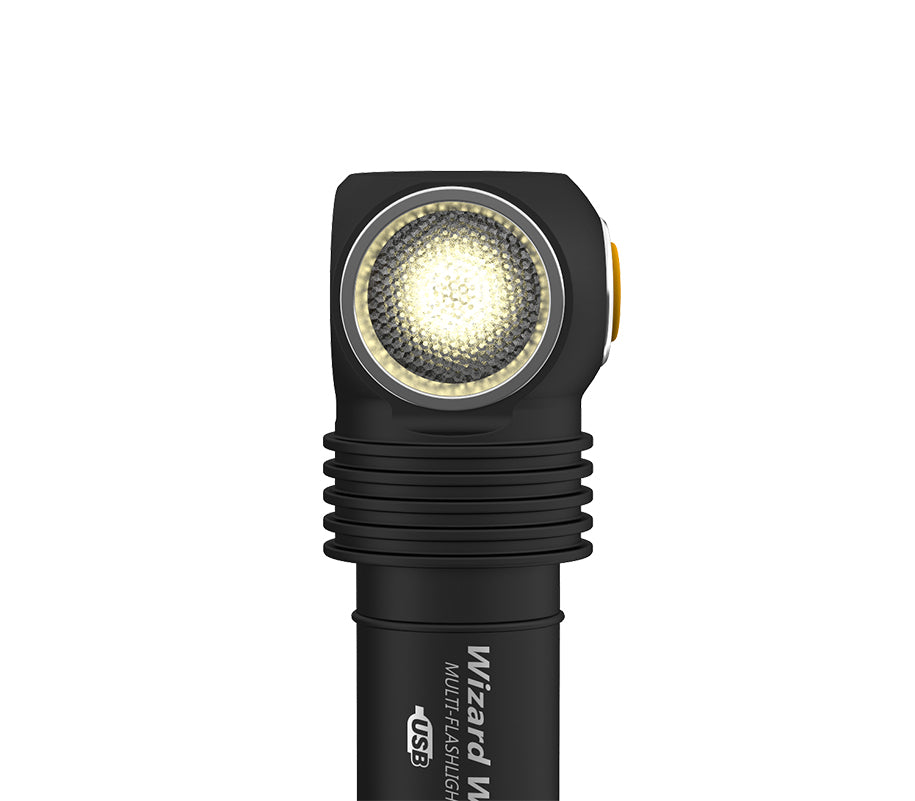 Lampe torche frontale Armytek Wizard C2 Magnet USB / WR (Lumière