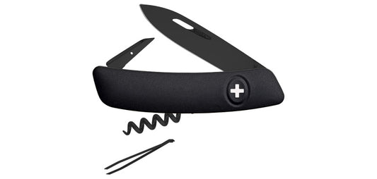 Couteau suisse ALLBLACK - Swiza-T.A DEFENSE
