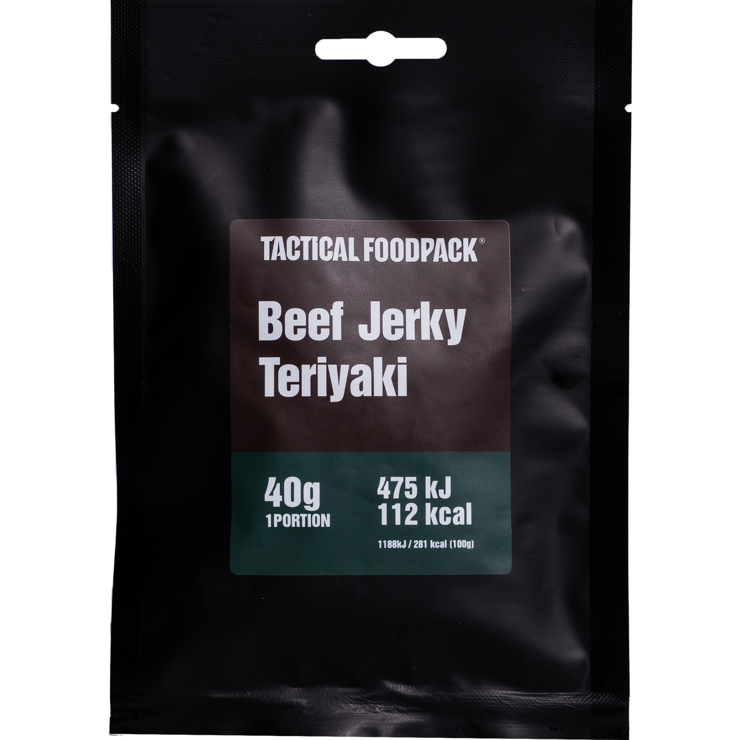 Ration de survie viande de boeuf séchée Teriyaki - Tactical foodpack-T.A DEFENSE