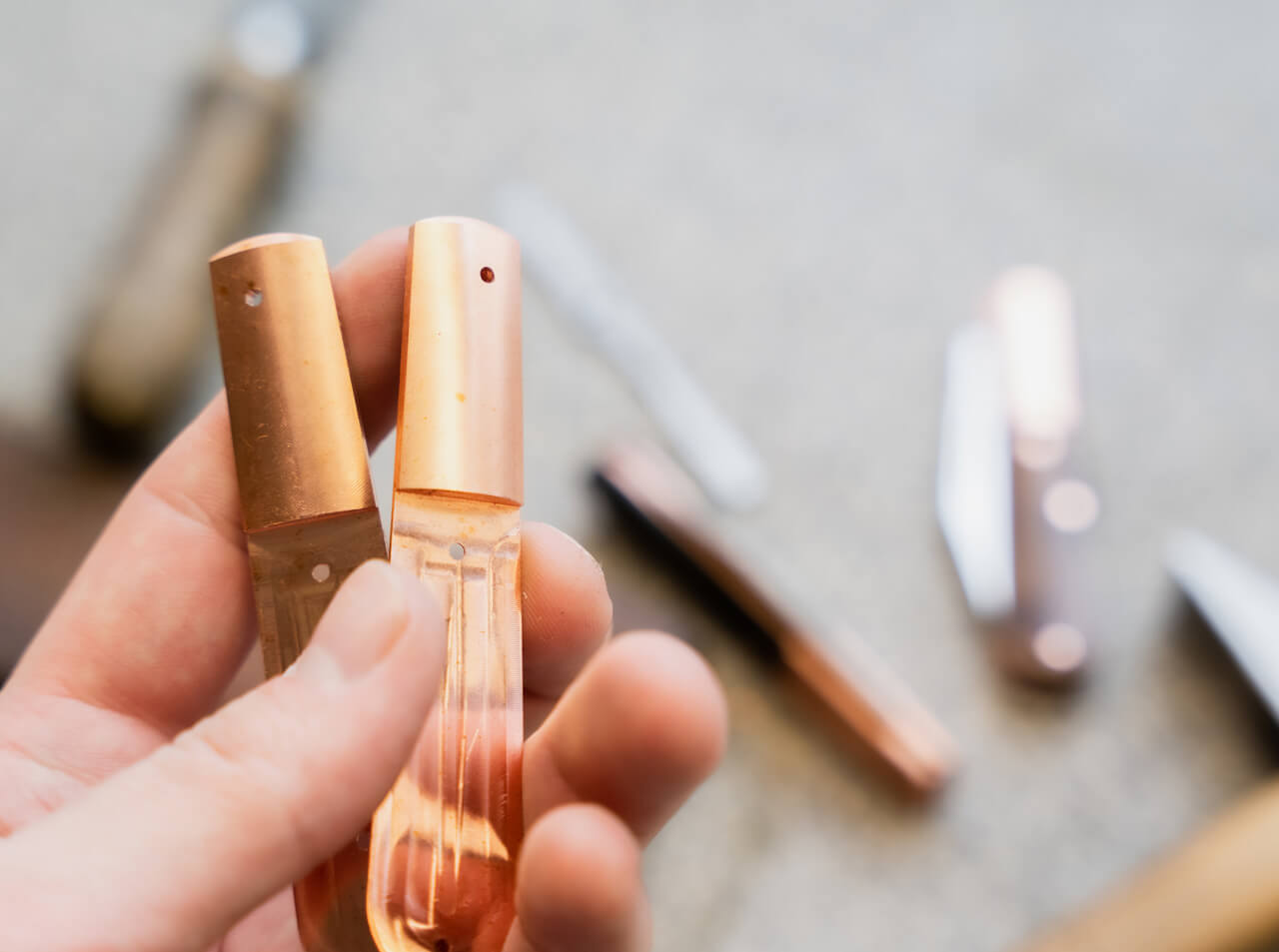 Couteau pliant Barlow Copper Integral - Böker-T.A DEFENSE