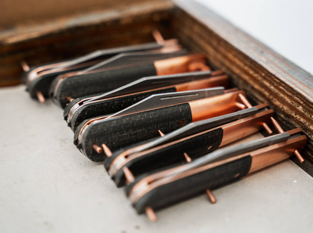 Couteau pliant Barlow Copper Integral - Böker-T.A DEFENSE