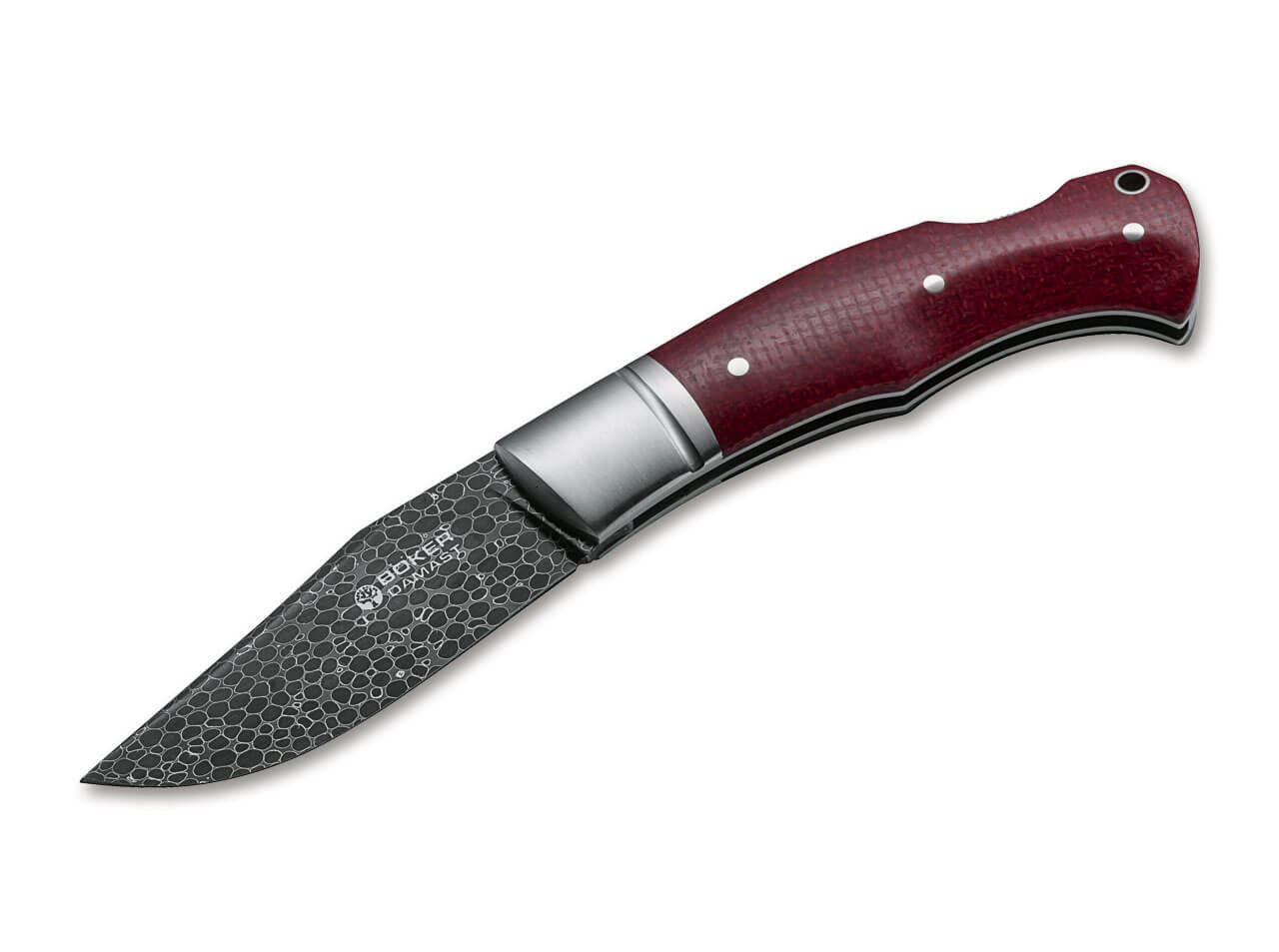Couteau pliant Boxer Damascus - Boker-T.A DEFENSE