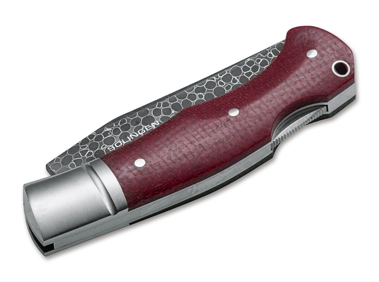 Couteau pliant Boxer Damascus - Boker-T.A DEFENSE
