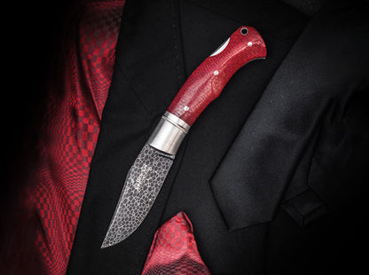 Couteau pliant Boxer Damascus - Boker-T.A DEFENSE