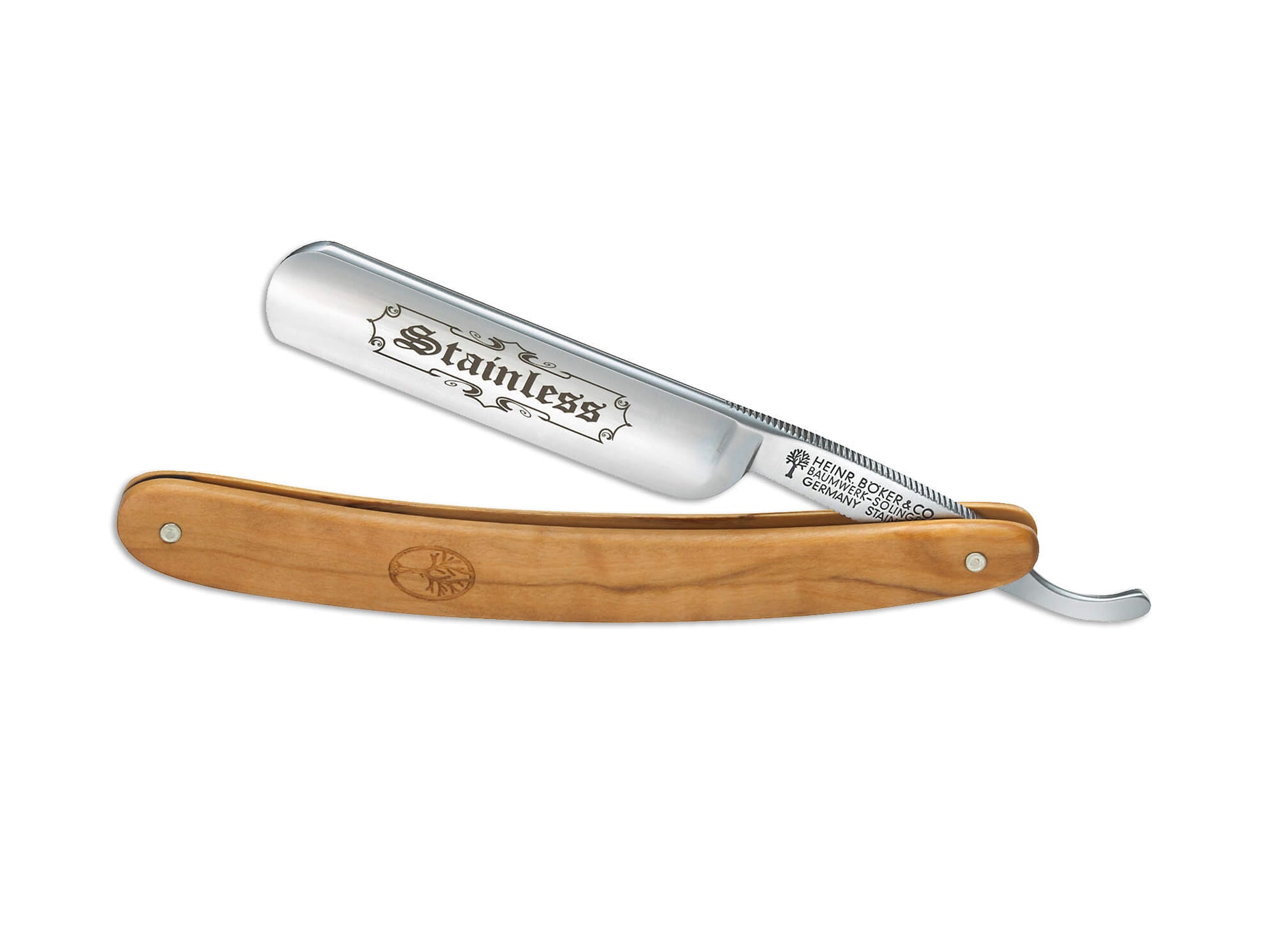 Rasoir coupe choux Stainless Olive - Boker-T.A DEFENSE