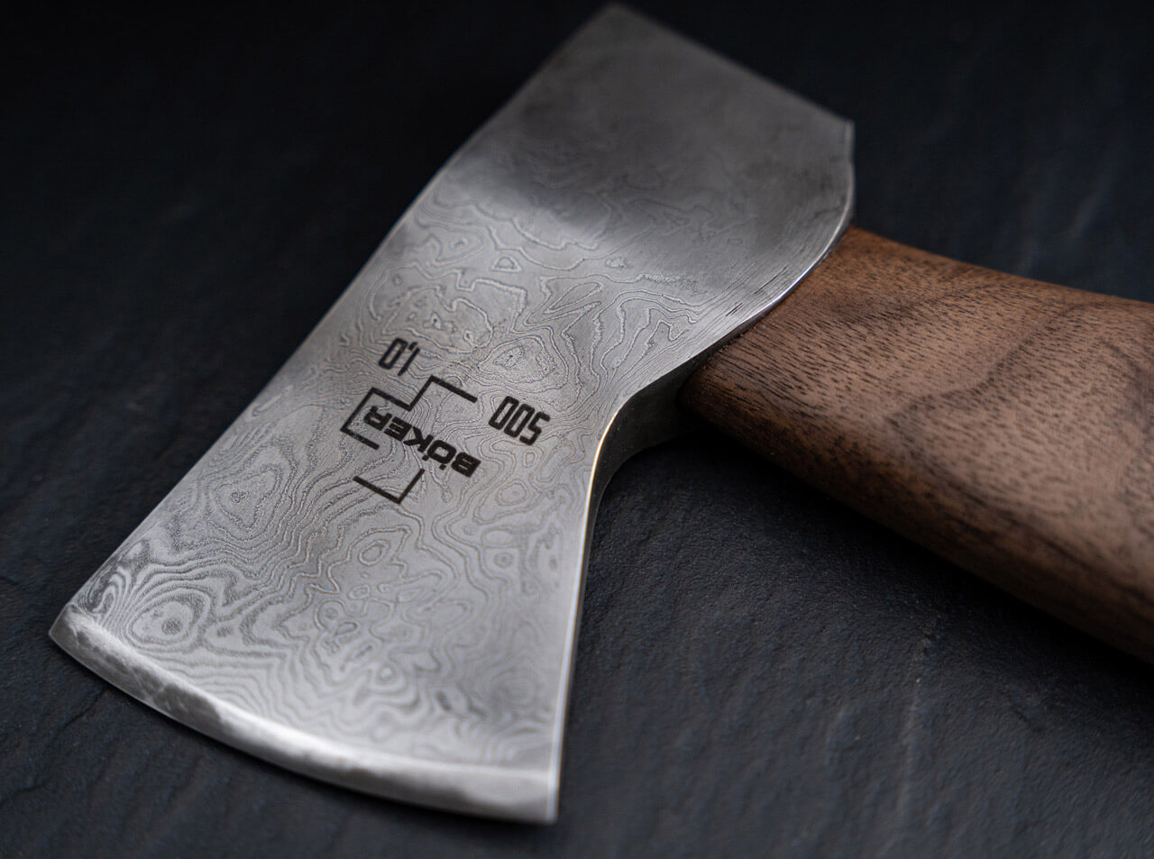 Hache Appalachian Damascus - Boker-T.A DEFENSE