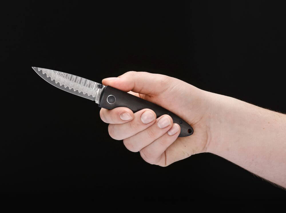 Couteau pliant Damas Gent 1 - Boker Plus-T.A DEFENSE