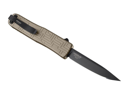 Couteau automatique USA Decurio Coyote OTF - Boker Plus-T.A DEFENSE