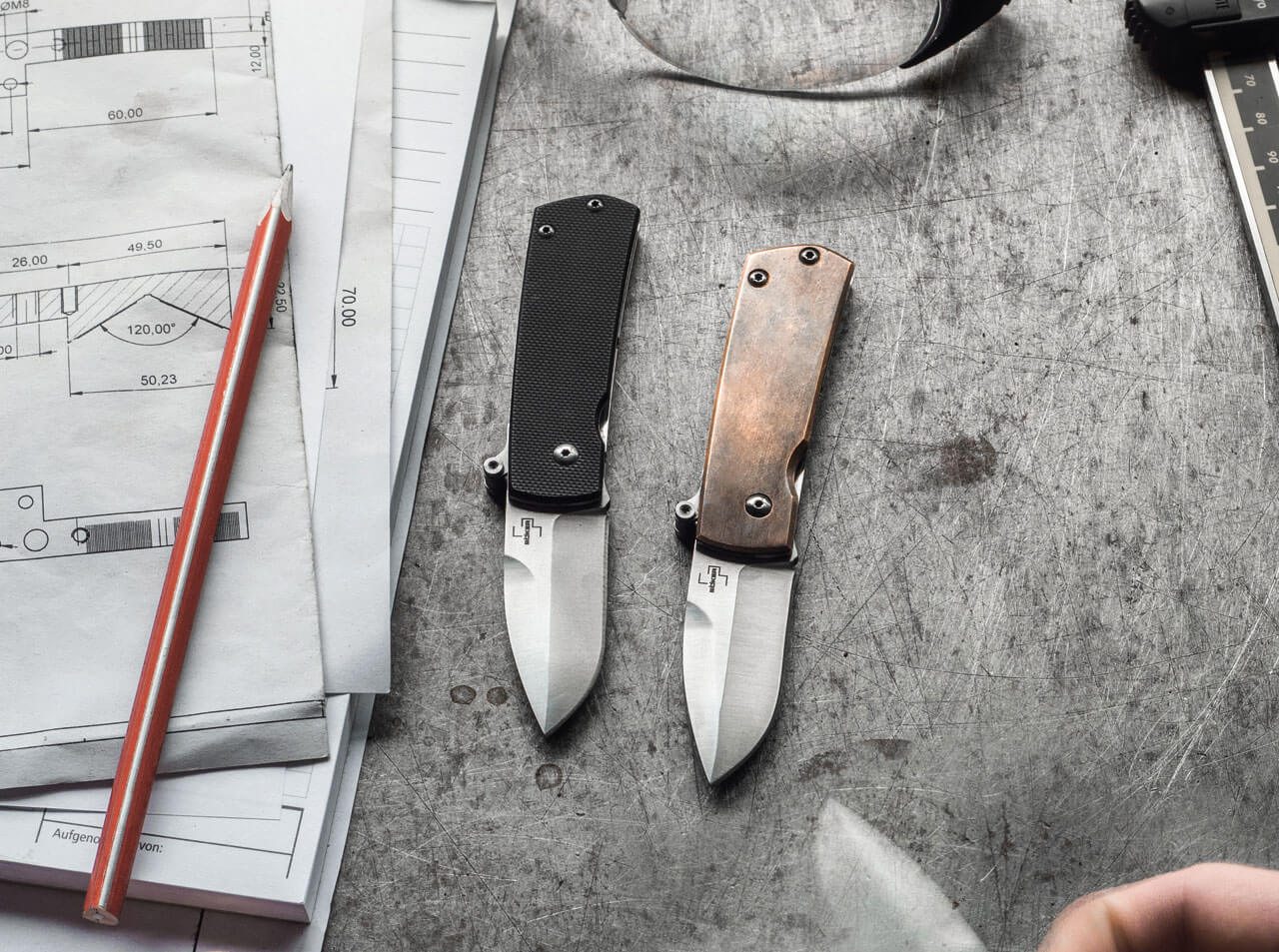 Couteau automatique Shamsher G10 - Boker Plus-T.A DEFENSE