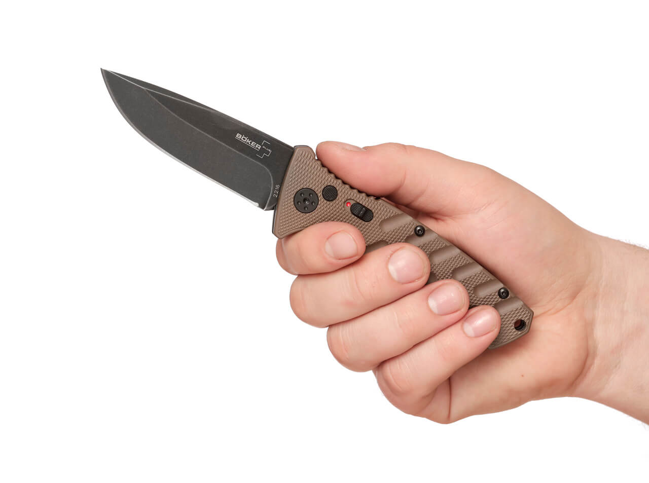 Couteau automatique Strike Coyote Spearpoint - Boker Plus-T.A DEFENSE
