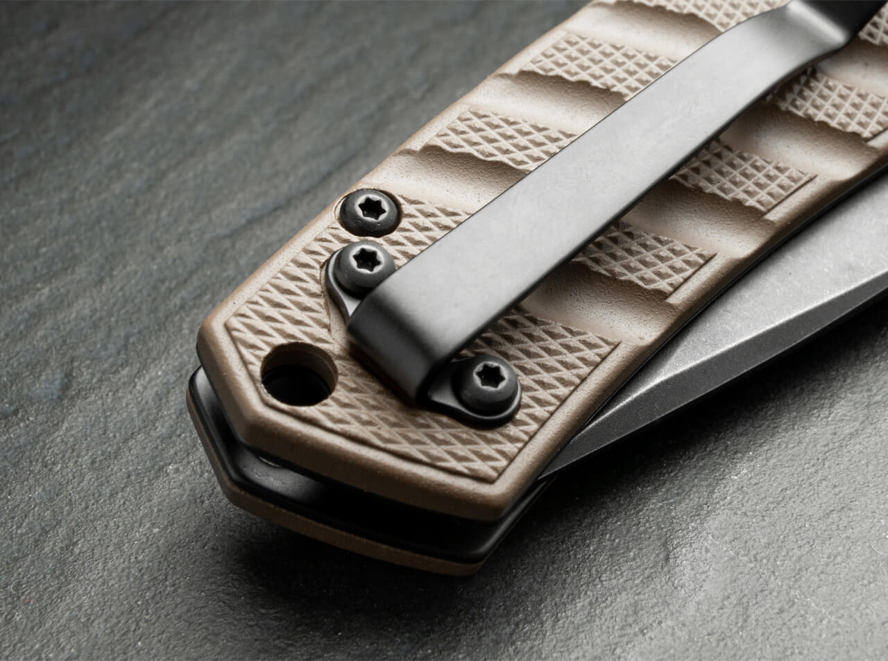 Couteau automatique Strike Coyote Spearpoint - Boker Plus-T.A DEFENSE