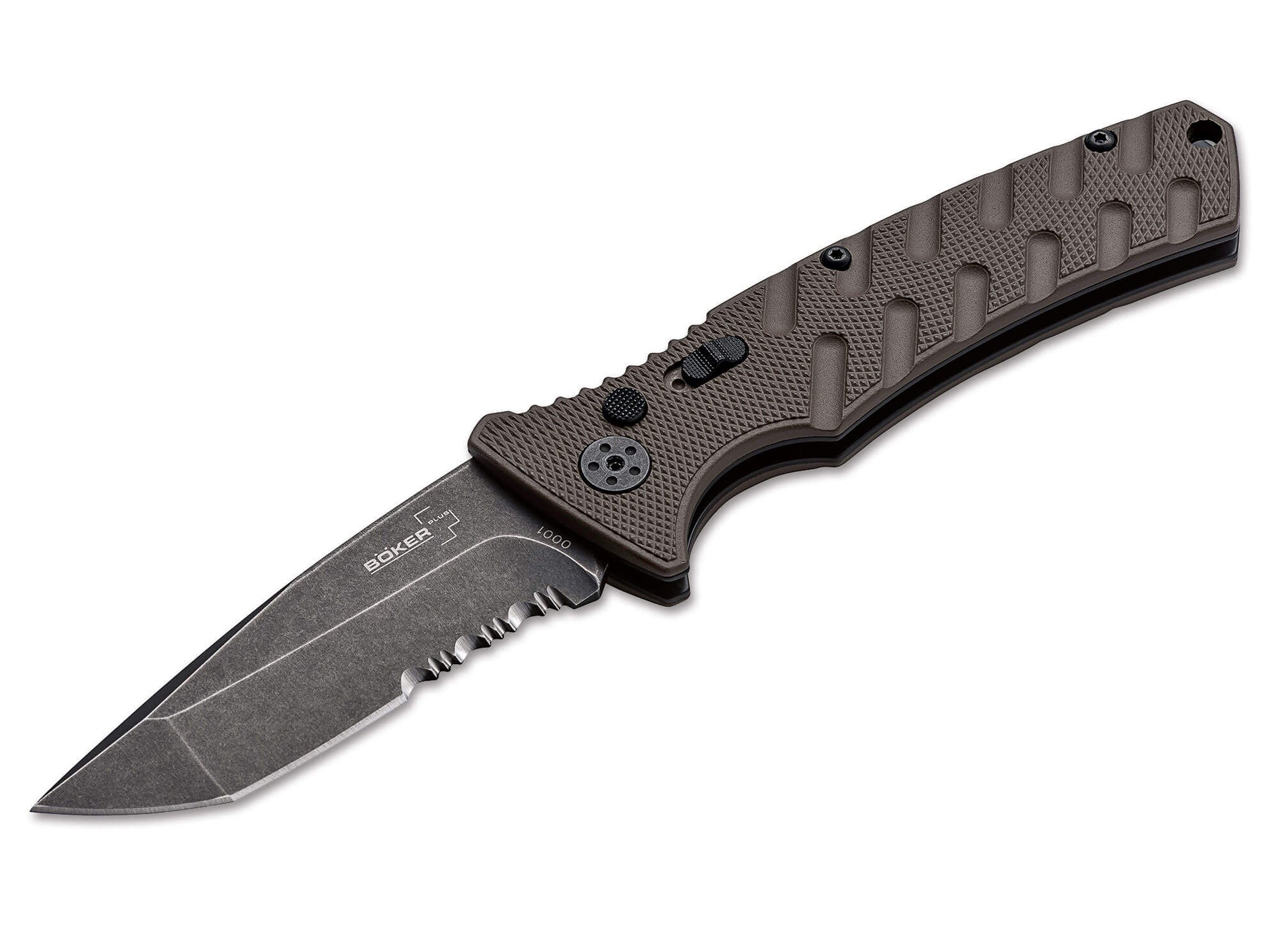 Couteau automatique Strike Coyote Tanto - Boker Plus-T.A DEFENSE