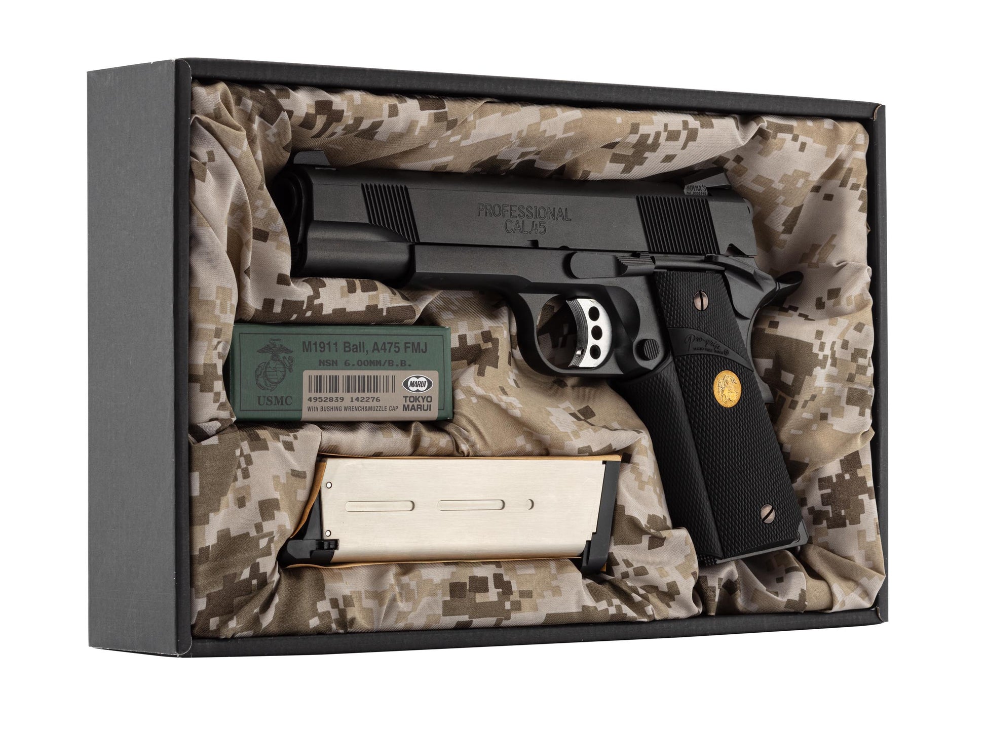Réplique de poing GBB 1911 M.E.U.GAZ 0,9J - Tokyo Marui-T.A DEFENSE
