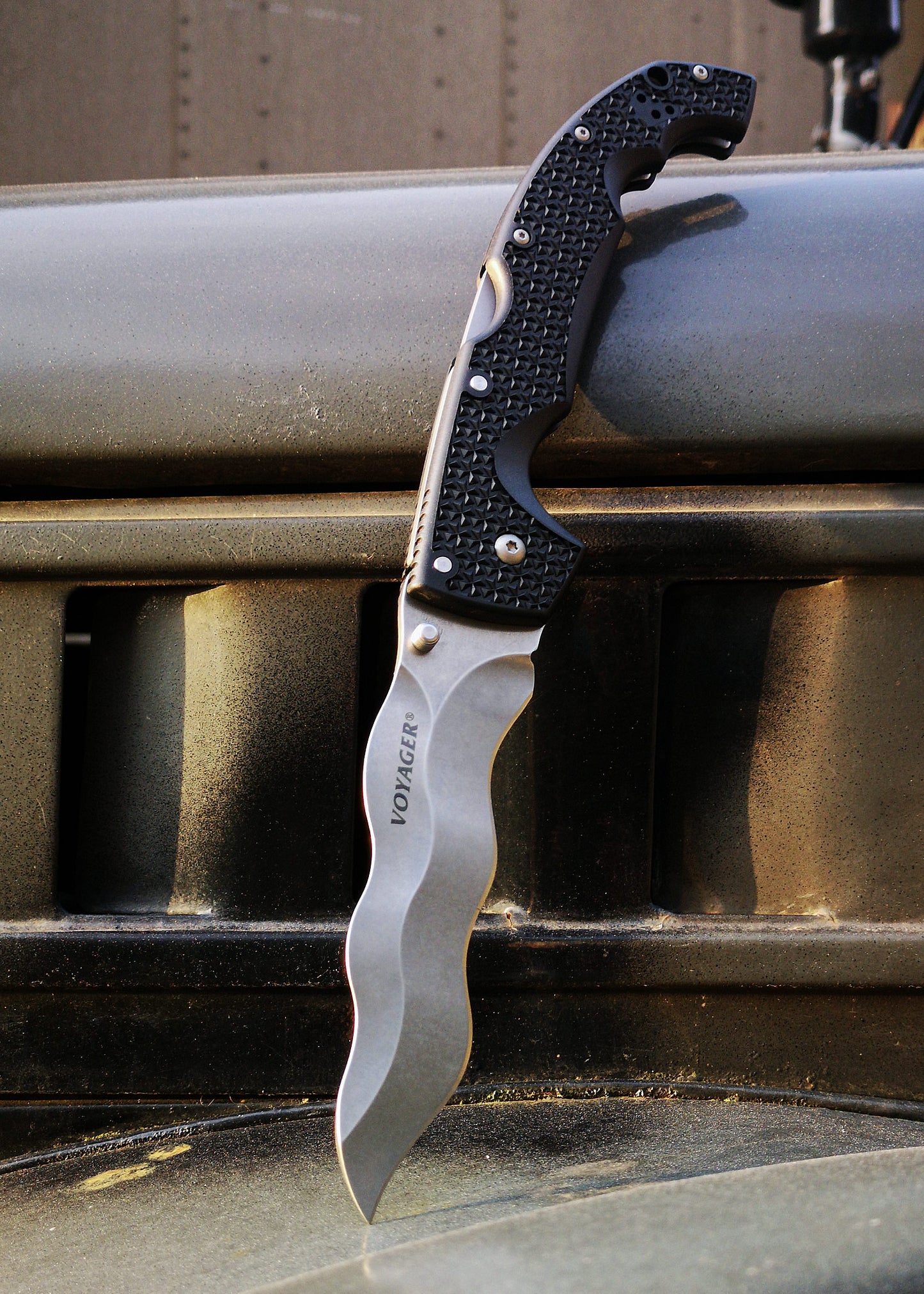 Couteau pliant Kris Voyager - Cold Steel-T.A DEFENSE