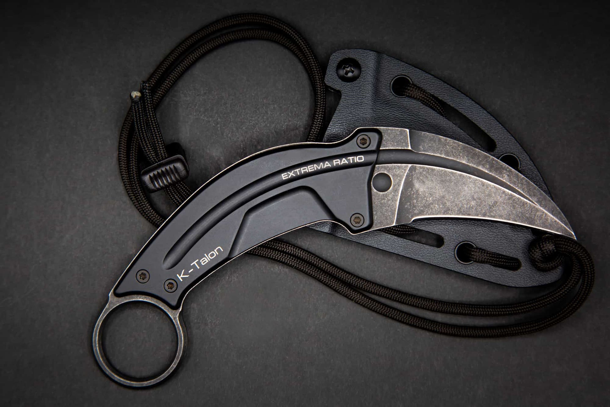 Karambit K-Talon, Pierre noire - Extrema Ratio-T.A DEFENSE