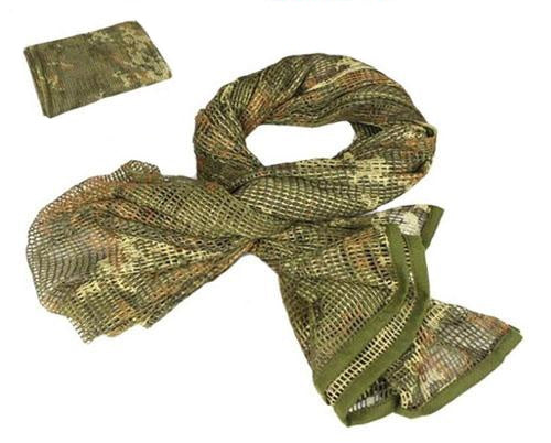Echarpe filet militaire, camouflage de type MultiCam-T.A DEFENSE