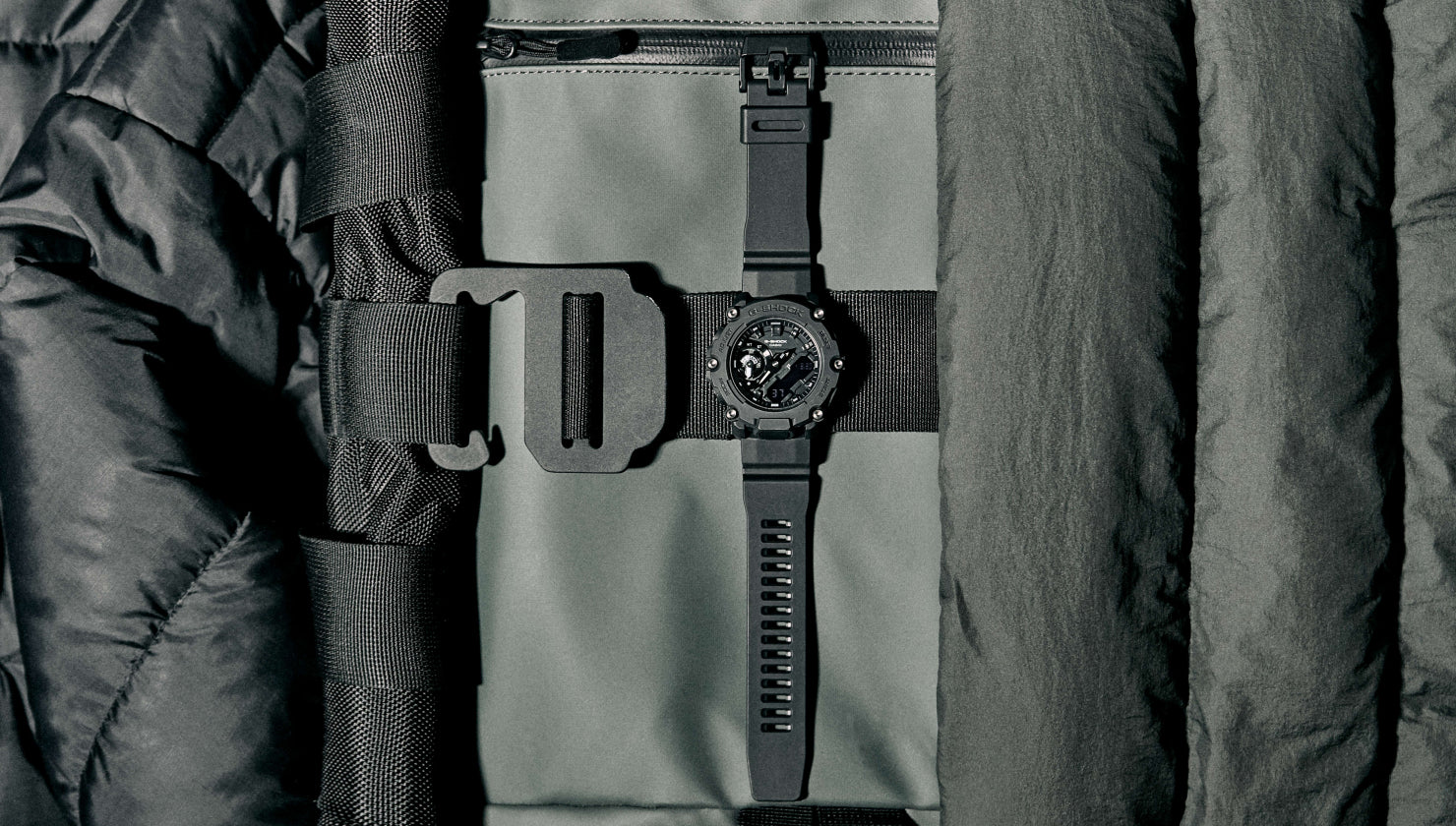 Montre GA-2200BB noire - G-Shock-T.A DEFENSE