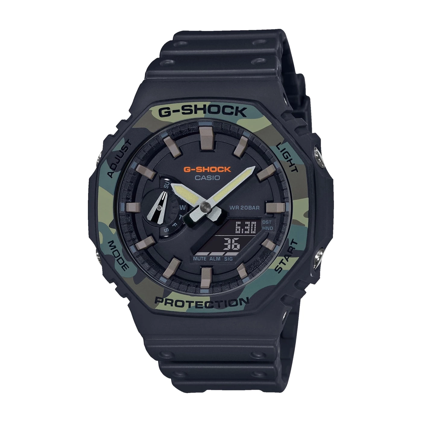 Montre GA-2100SU camo - G-Shock-T.A DEFENSE