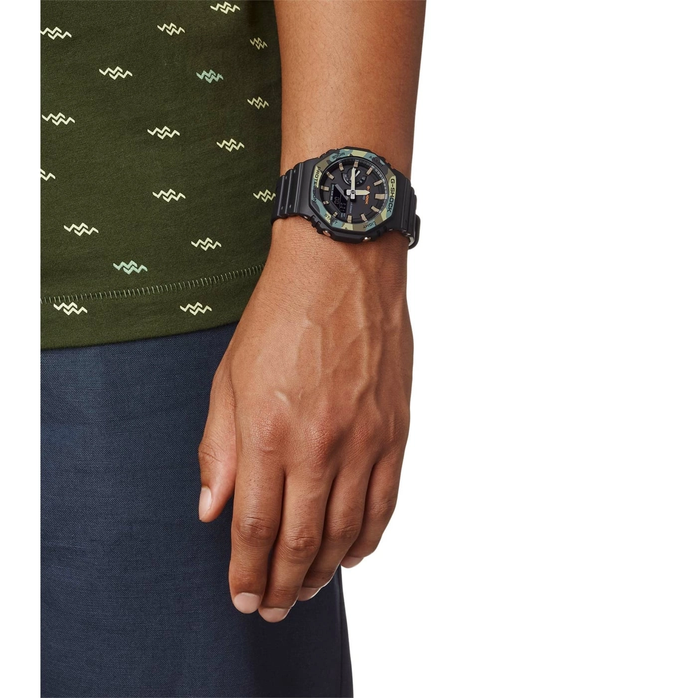 Montre GA-2100SU camo - G-Shock-T.A DEFENSE