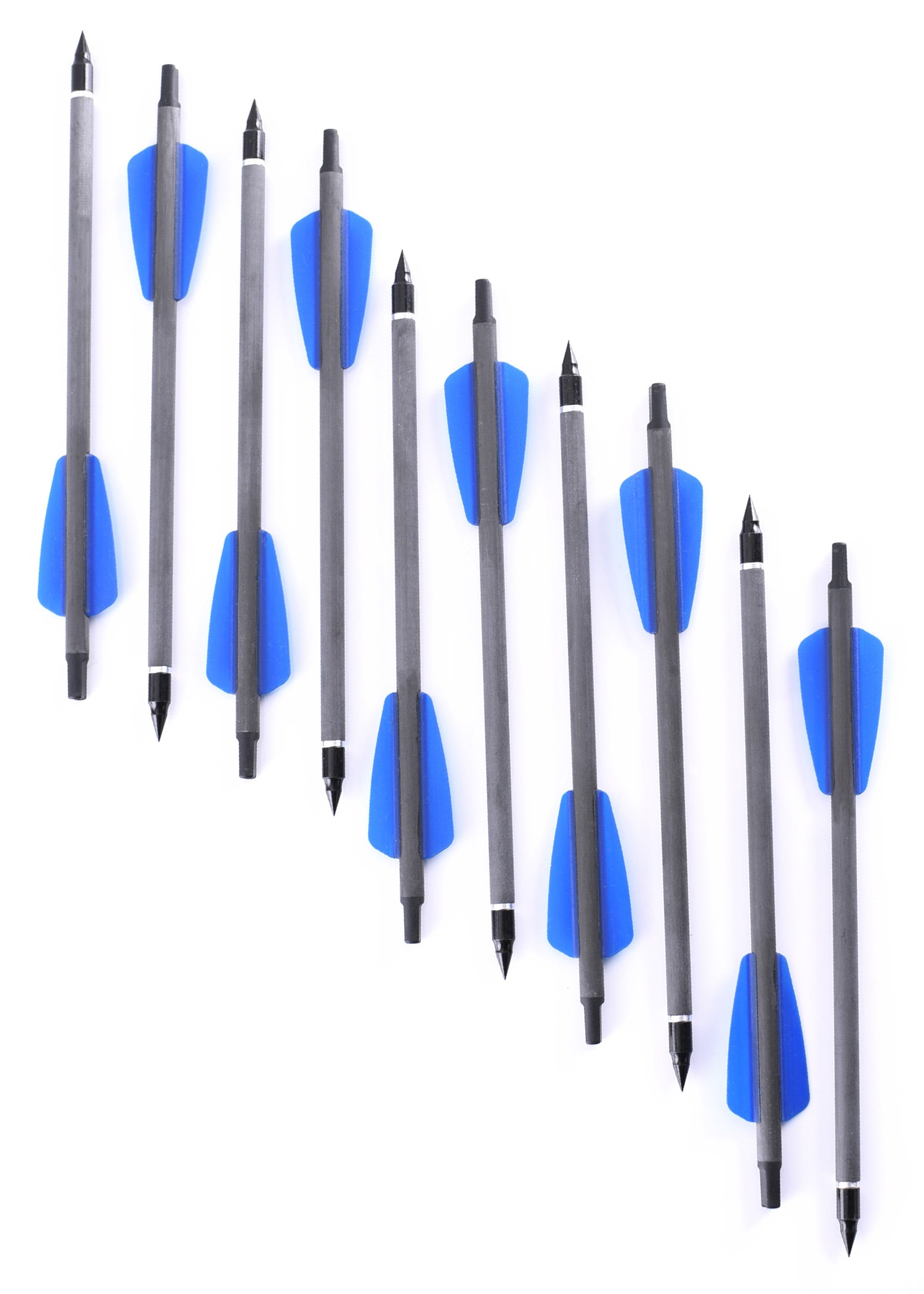Lot de 10 flèches pour arbalète Adder - EK Archery-T.A DEFENSE