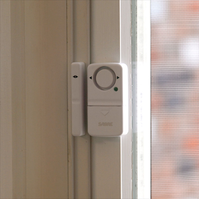 Alarme magnétique pour porte et fenêtre, 100% sans fil | Lot de 4 | - SABRE-T.A DEFENSE