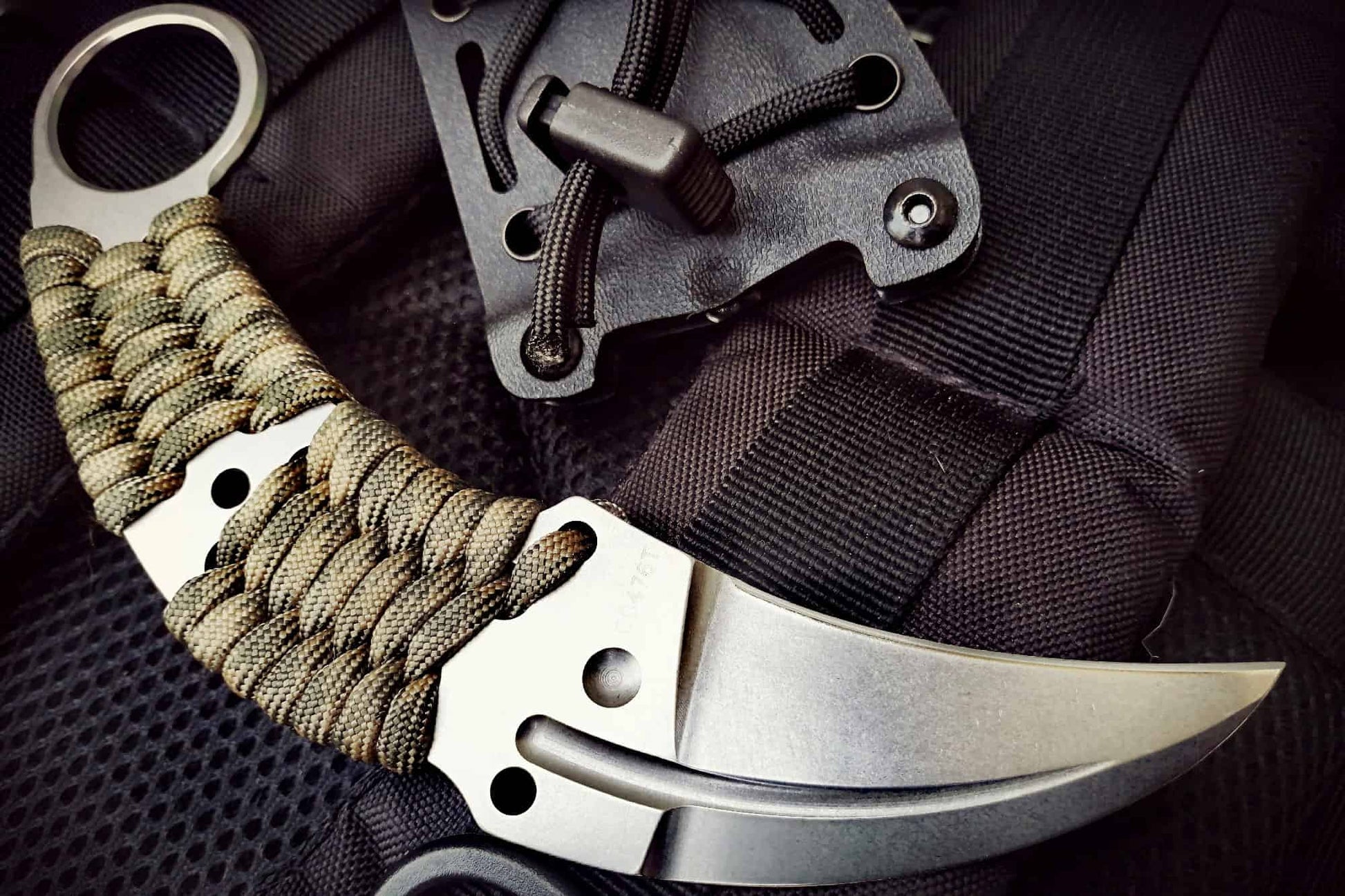 Karambit K-Talon, Pierre noire - Extrema Ratio-T.A DEFENSE