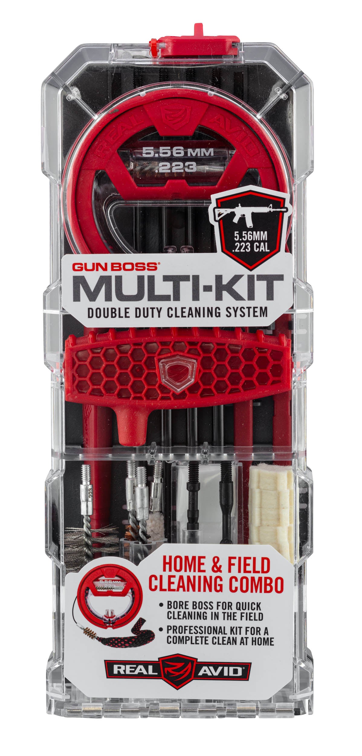 Multi kit de nettoyage Bore Boss cordons et brosses - Real Avid-T.A DEFENSE