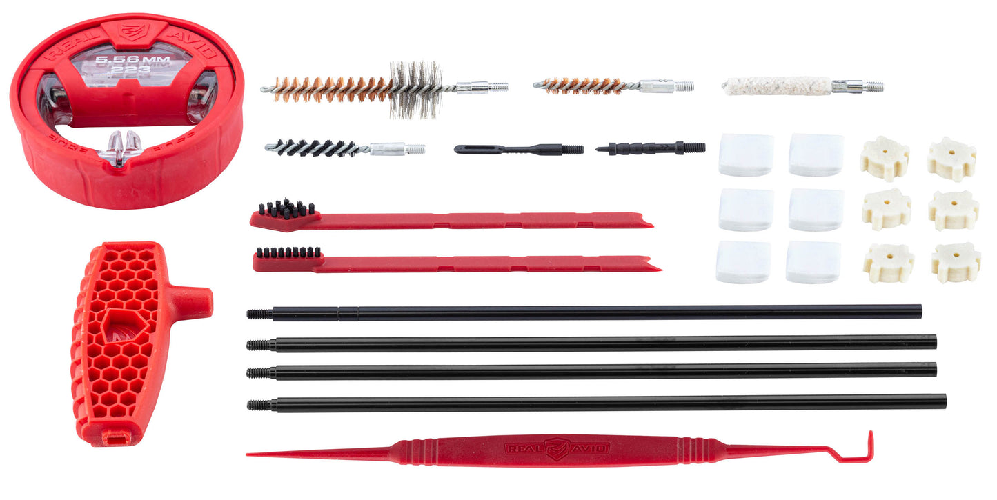 Multi kit de nettoyage Bore Boss cordons et brosses - Real Avid-T.A DEFENSE