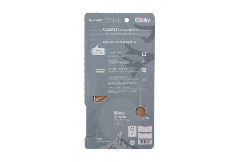 Scie pliante compacte et légère Pocketboy - Silky-T.A DEFENSE