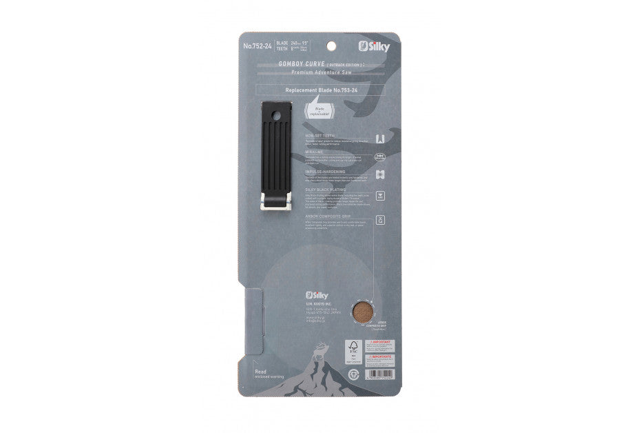 Scie pliante Gomboy Curve 24 cm - Silky-T.A DEFENSE