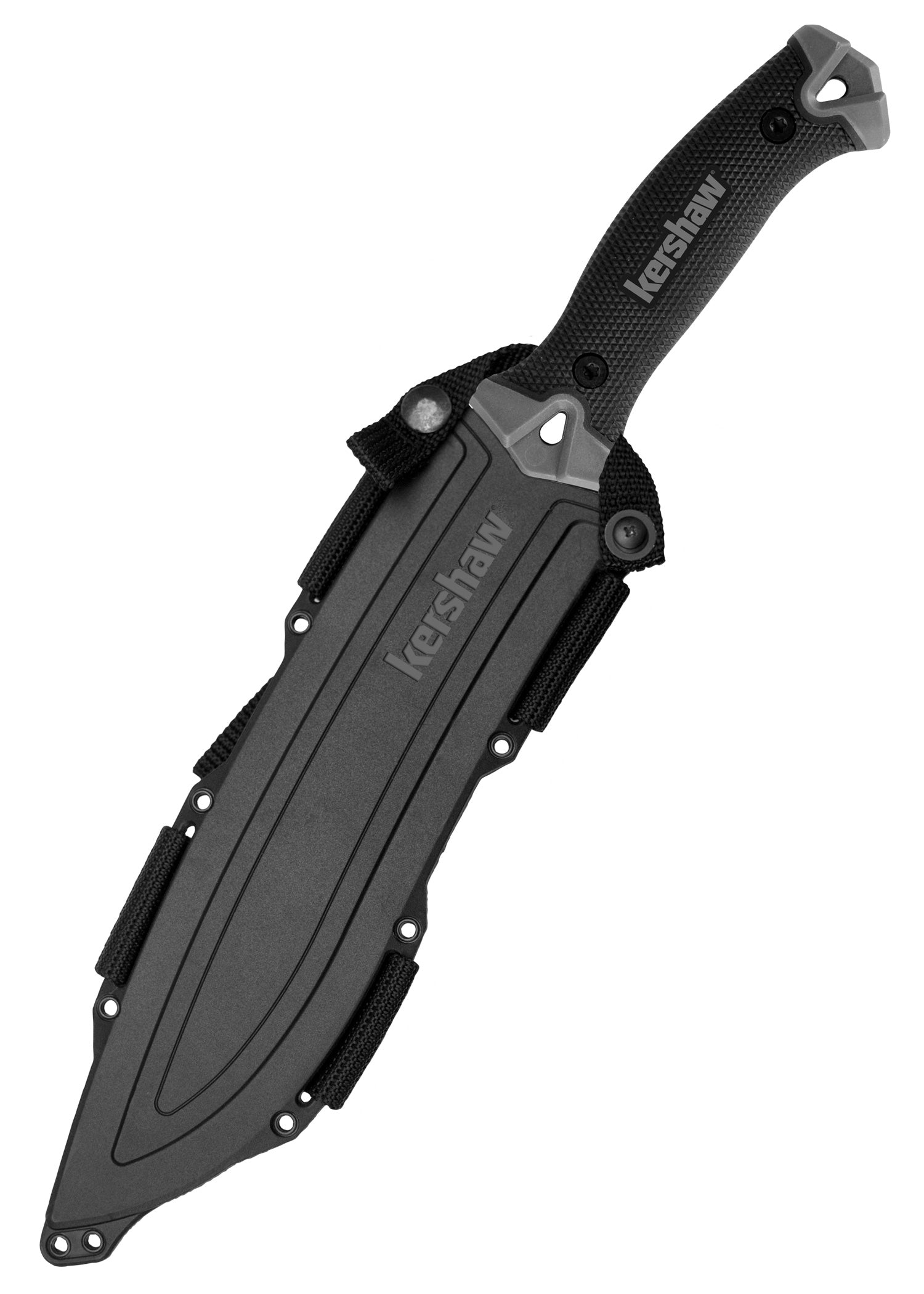 Machette Camp 10, manche noir - Kershaw-T.A DEFENSE