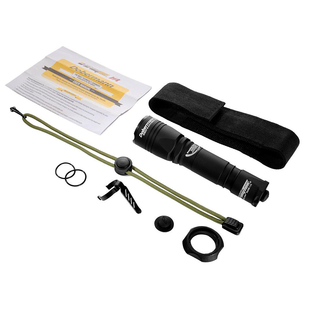 Lampe Tactique Dobermann - Armytek-T.A DEFENSE
