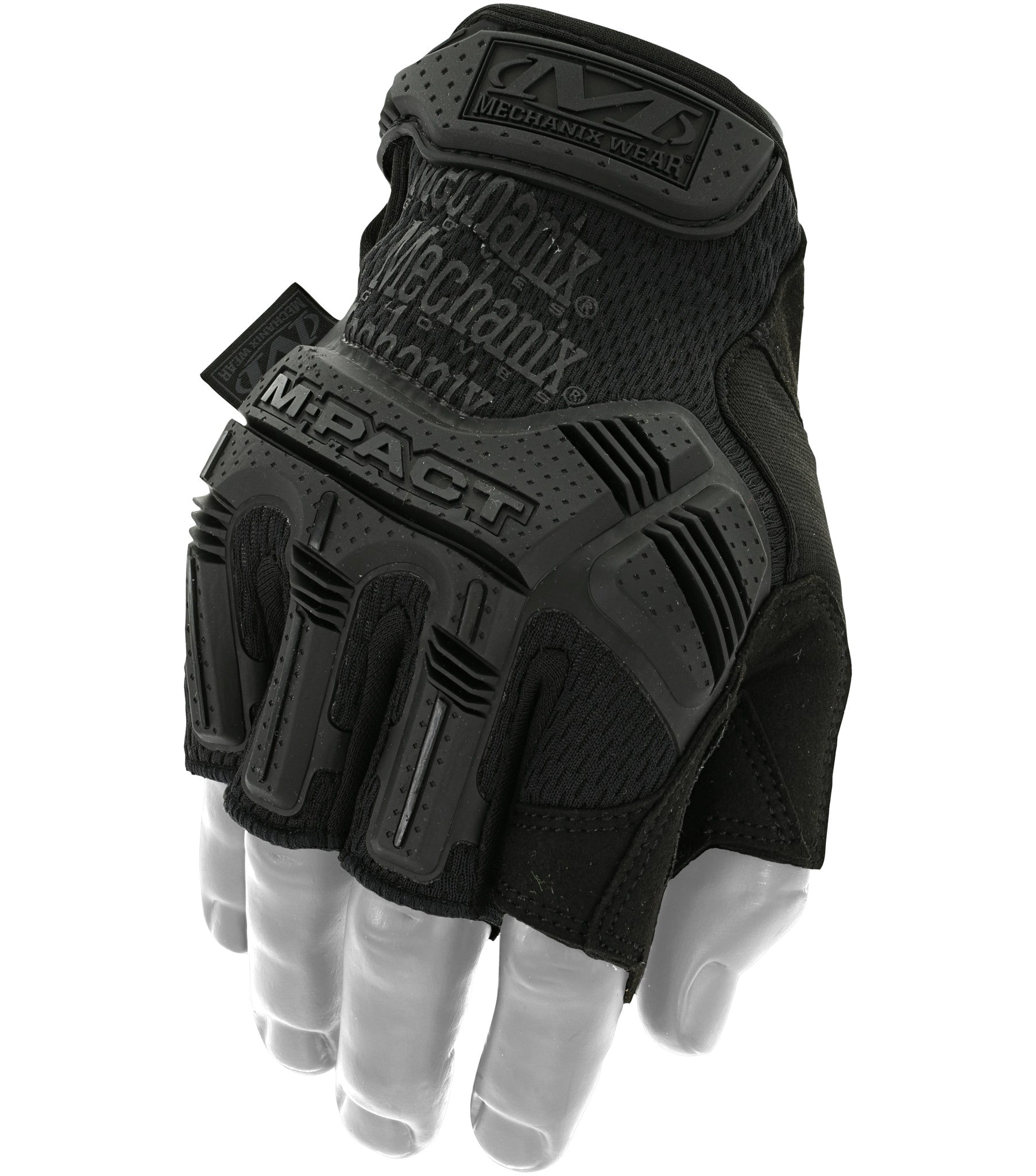 Mitaines M-Pact noires renforcées - Mechanix-T.A DEFENSE