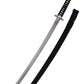 Katana avec fourreau en bois noir - Marto-T.A DEFENSE