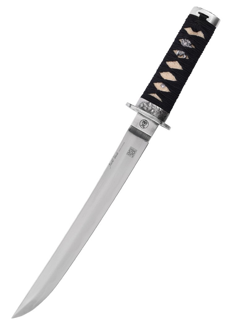 Tanto avec fourreau en bois noir - Marto-T.A DEFENSE