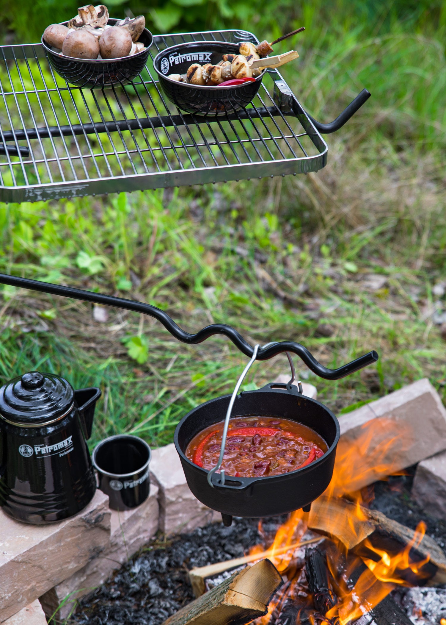 Casserole en fonte Petromax avec couvercle