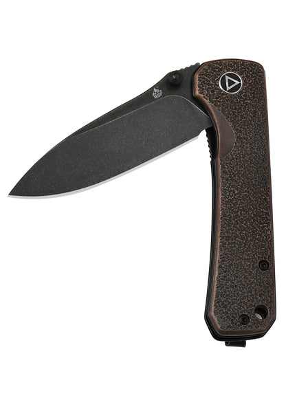 Couteau pliant Hawk black stonewashed - QSP-T.A DEFENSE