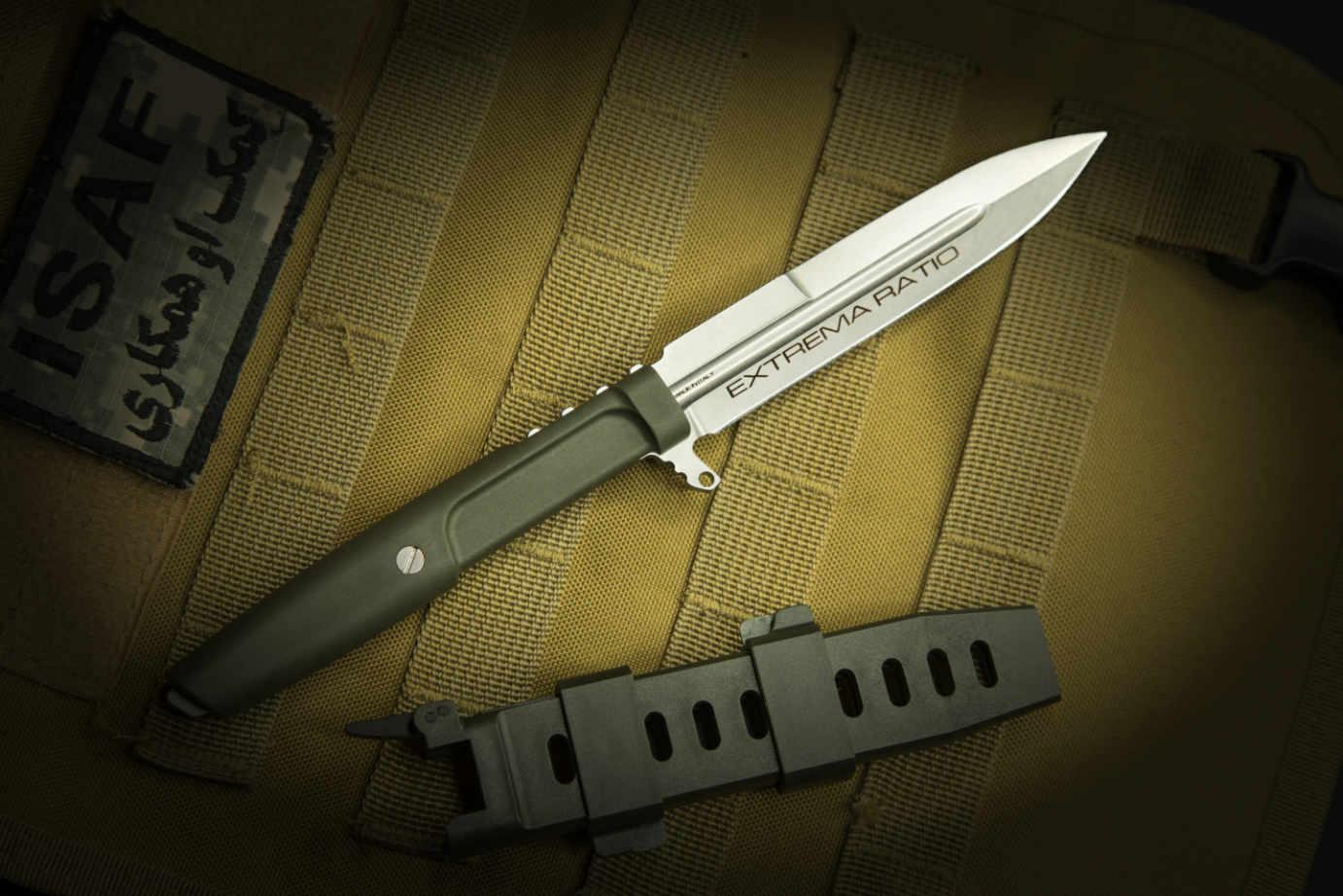 Couteau à lame fixe Requiem Ranger green- Extrema Ratio-T.A DEFENSE