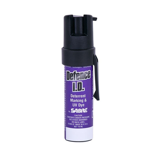 Spray anti agression menthol avec marqueur violet et UV - SABRE RED-T.A DEFENSE