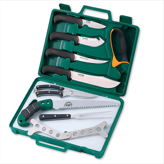 Kit découpe du gibier Game Processor (12 pièces) - Outdoor Edge-T.A DEFENSE