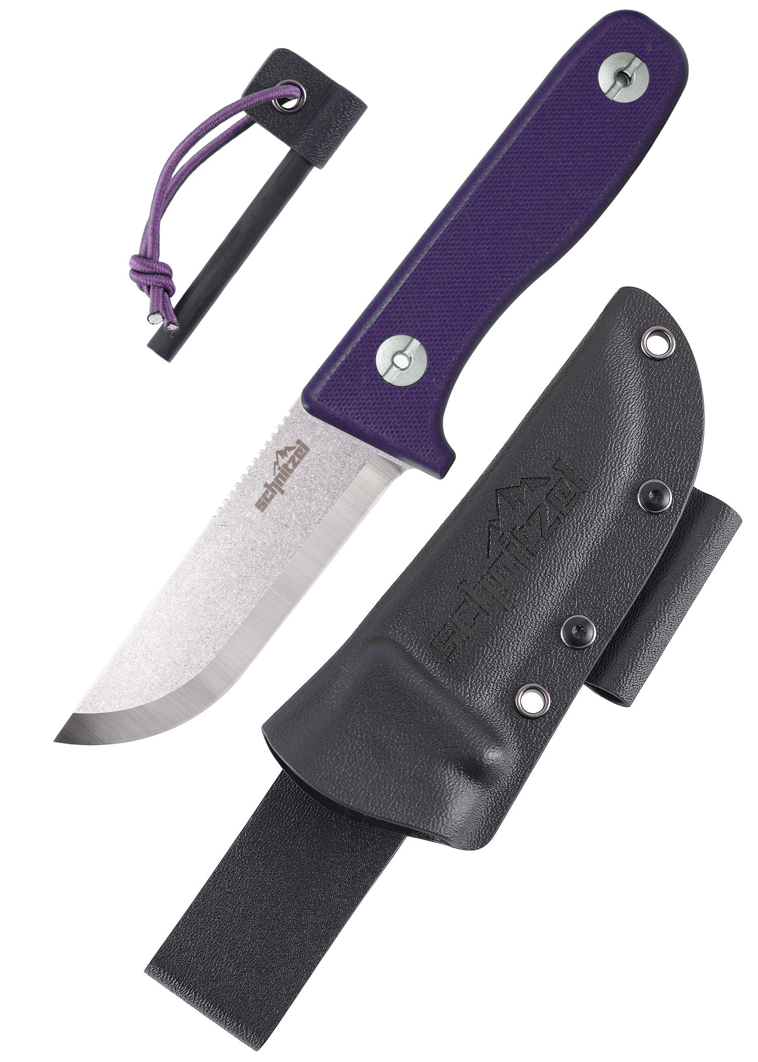 Couteau pour enfants DU violet - Schnitzel-T.A DEFENSE