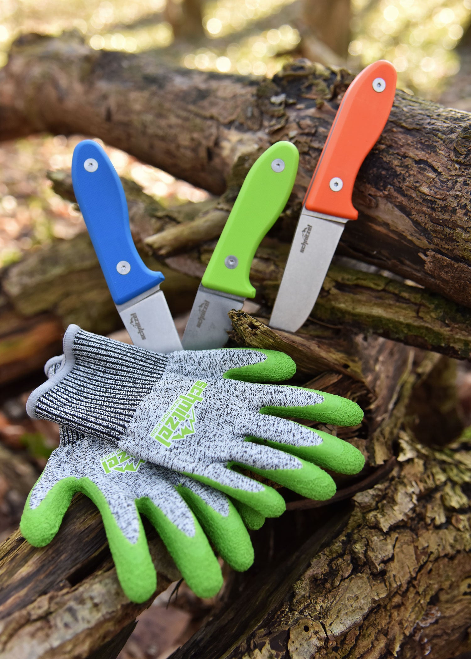 Gants de protection anti coupures pour enfants - SCHNITZEL-T.A DEFENSE