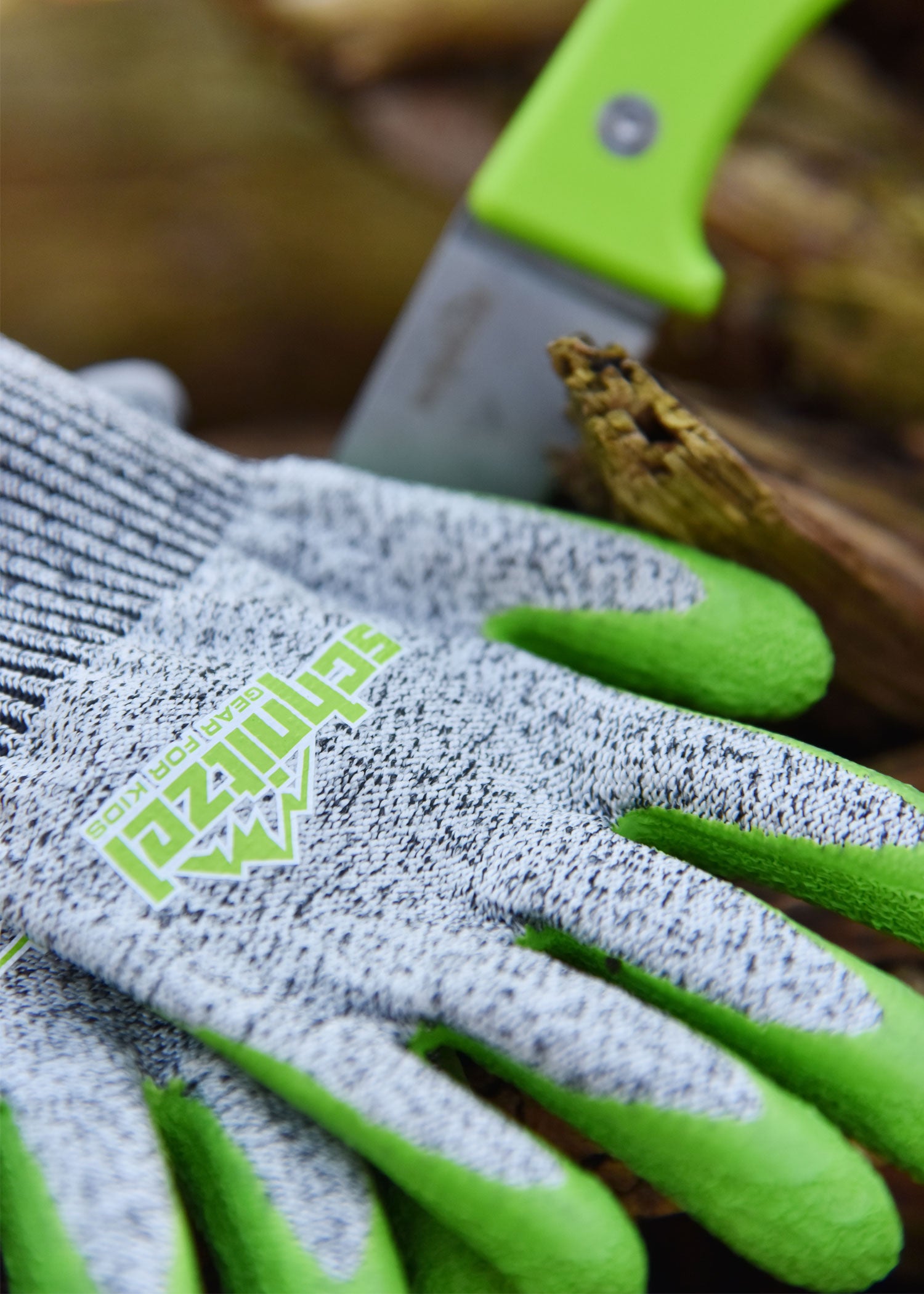Gants de protection anti coupures pour enfants - SCHNITZEL-T.A DEFENSE