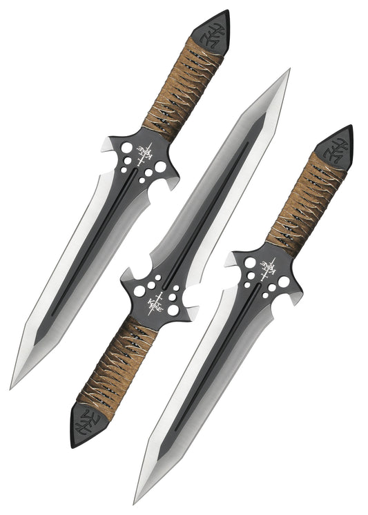 Couteaux de Lancer X3 - Lightning Bolt - UC2904
