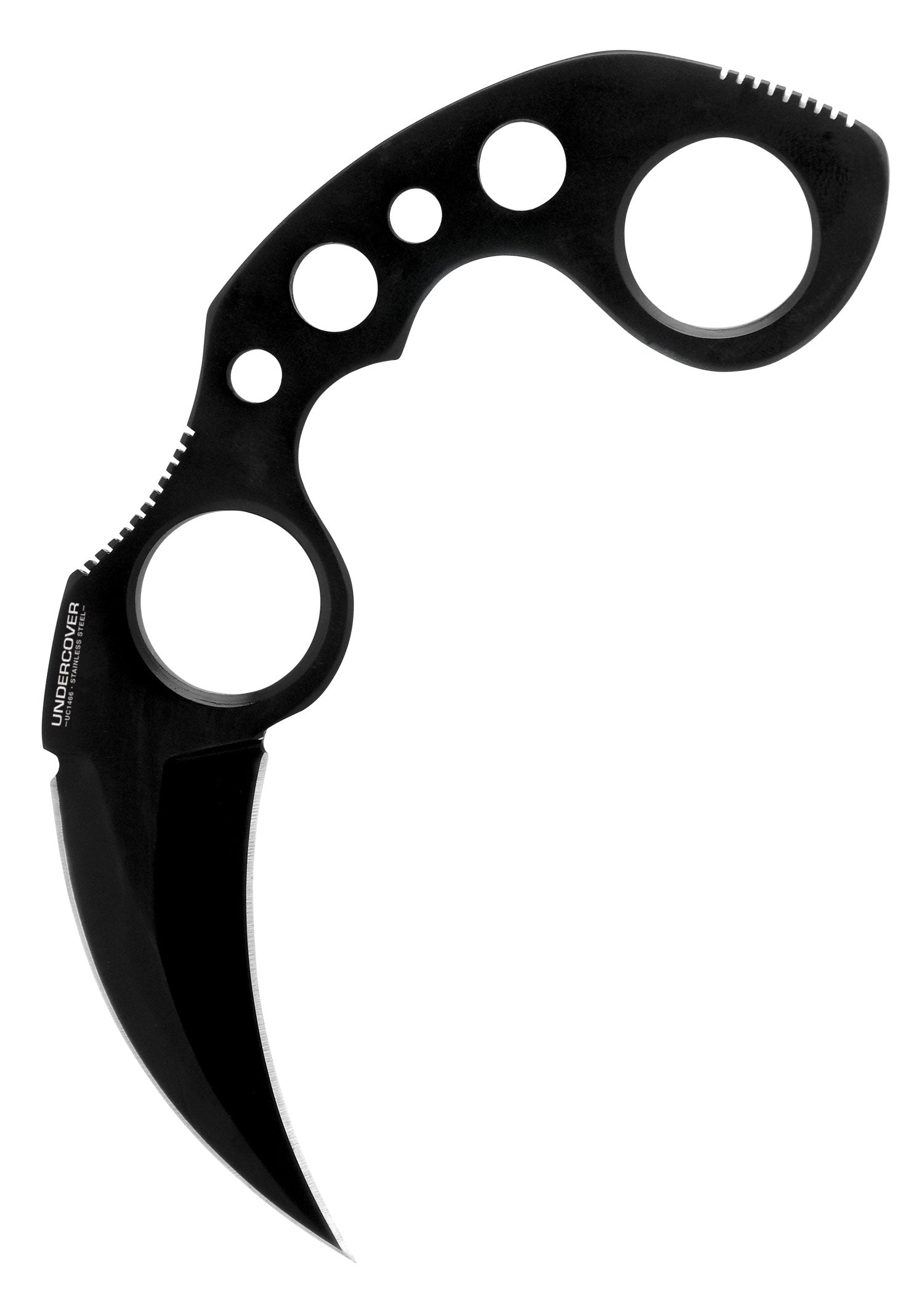 Couteau Karambit noir Undercover - United Cutlery-T.A DEFENSE