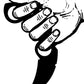 Couteau Karambit noir Undercover - United Cutlery-T.A DEFENSE