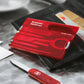 Swiss Card Classic Rouge transparent - Victorinox-T.A DEFENSE
